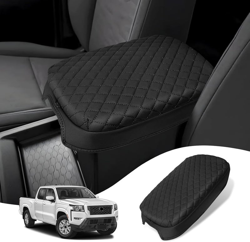 Rilsen Custom Fit for Center Console Cover Nissan Frontier 2025 2024 2023 2022 Armrest Cover Center Console Pad Interior Accessories Car Armrest Seat Box Cover Protector - Image 1